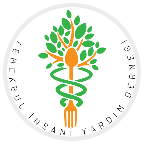 Siyah Çember ve Çatal Kaşık Restoran Logo (3)